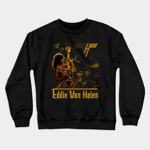 Eddie Van Halen Crewneck Sweatshirt by Nana On Here